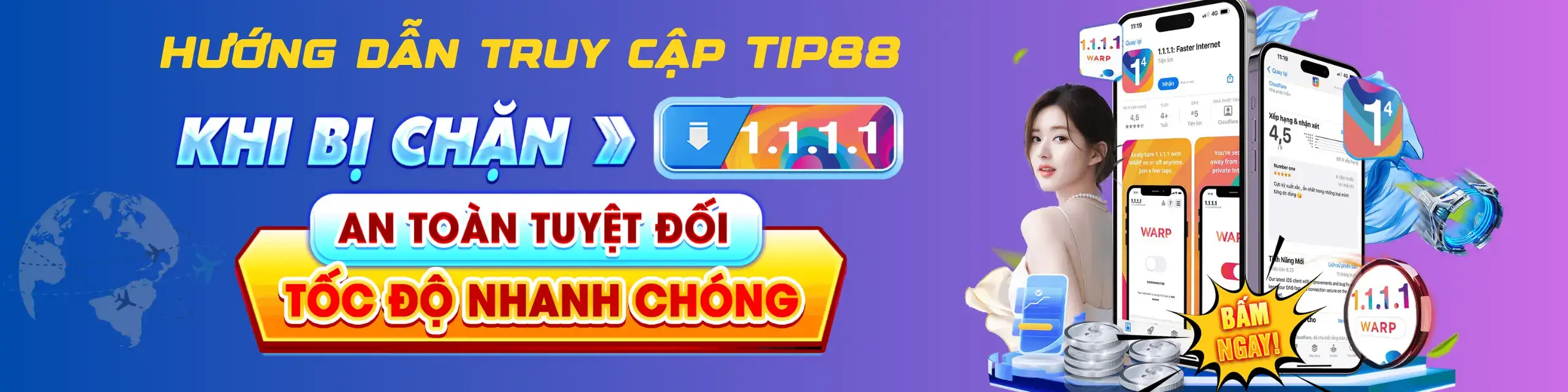 Banner truy cập Tip88